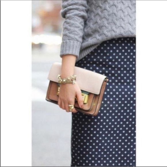 J. Crew No. 2 Pencil Skirt in Navy Polka Dot Jacquard - Picture 5 of 15